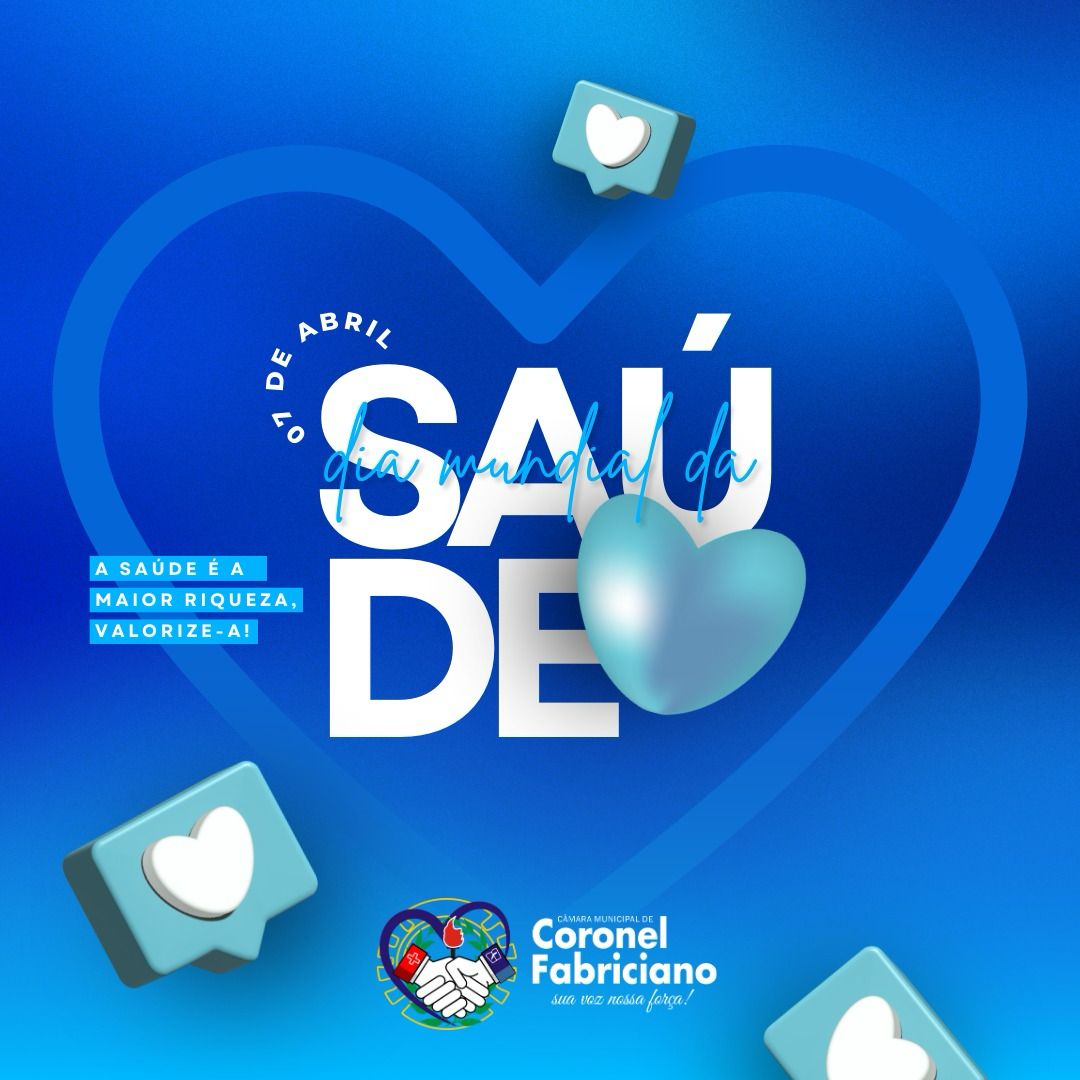 07 de abril | Dia Mundial da Saúde