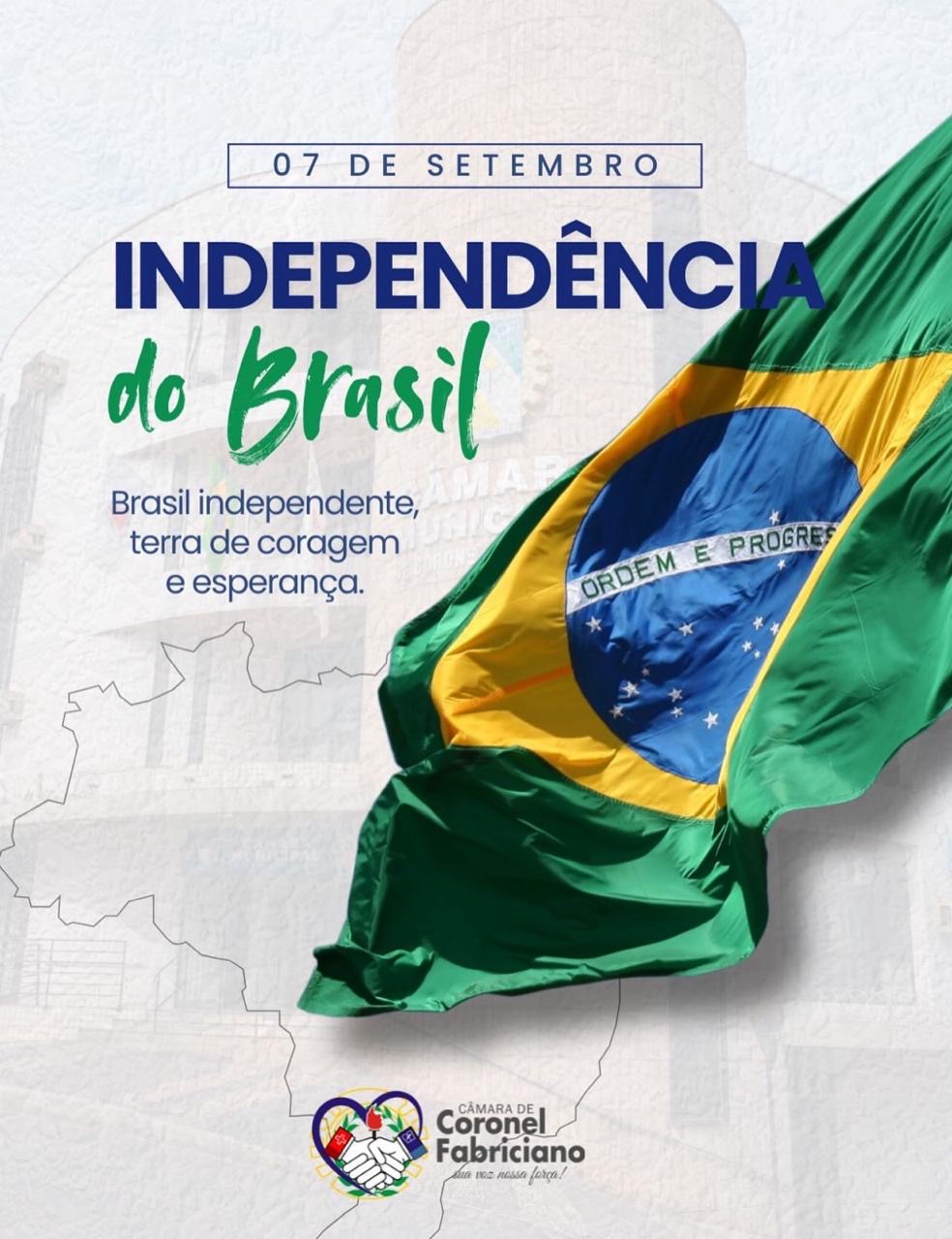 7 de Setembro – Dia da Independência do Brasil