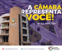 A CÂMARA REPRESENTA VOCÊ: SUA VOZ, NOSSA FORÇA!