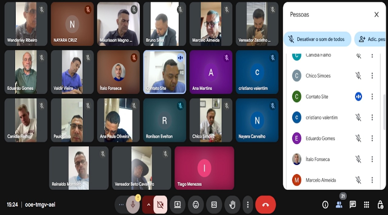 Câmara Municipal de Coronel Fabriciano realiza 5ª Reunião Extraordinária de 2025