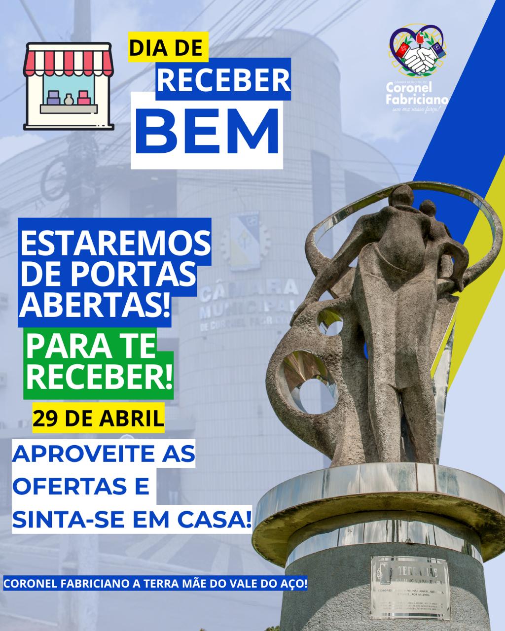 Dia 29 é feriado em Ipatinga e Timóteo, mas em Fabriciano o comércio está a todo vapor!