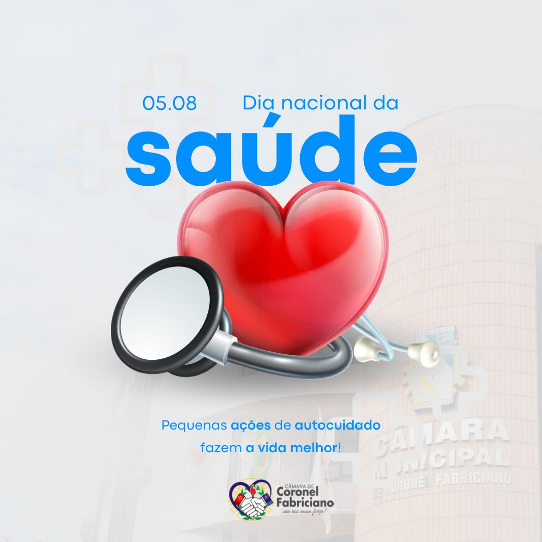 Dia Nacional da Saúde é celebrado em 5 de agosto