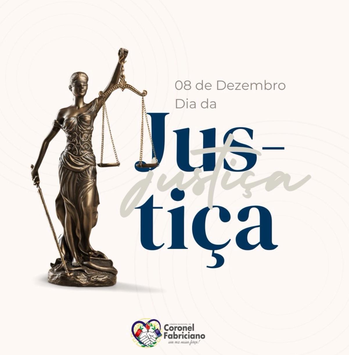 Hoje é o dia Nacional da Justiça