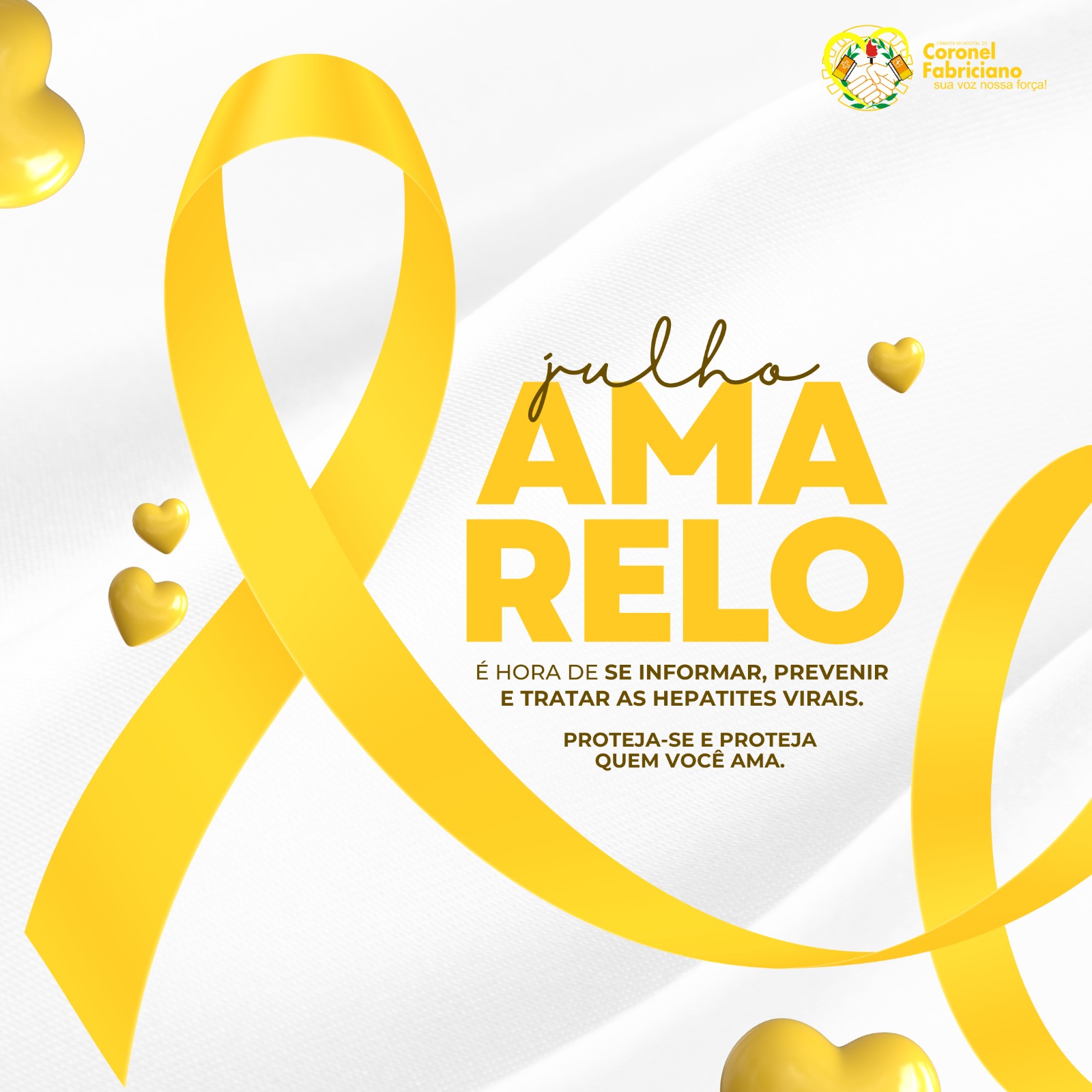 Julho Amarelo: Mês de Luta Contra as Hepatites Virais