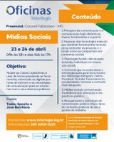 Oficina sobre Mídias Sociais na Câmara de Coronel Fabriciano
