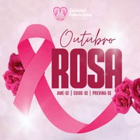Outubro Rosa é mais do que uma cor ou uma campanha: é um compromisso coletivo com a vida.
